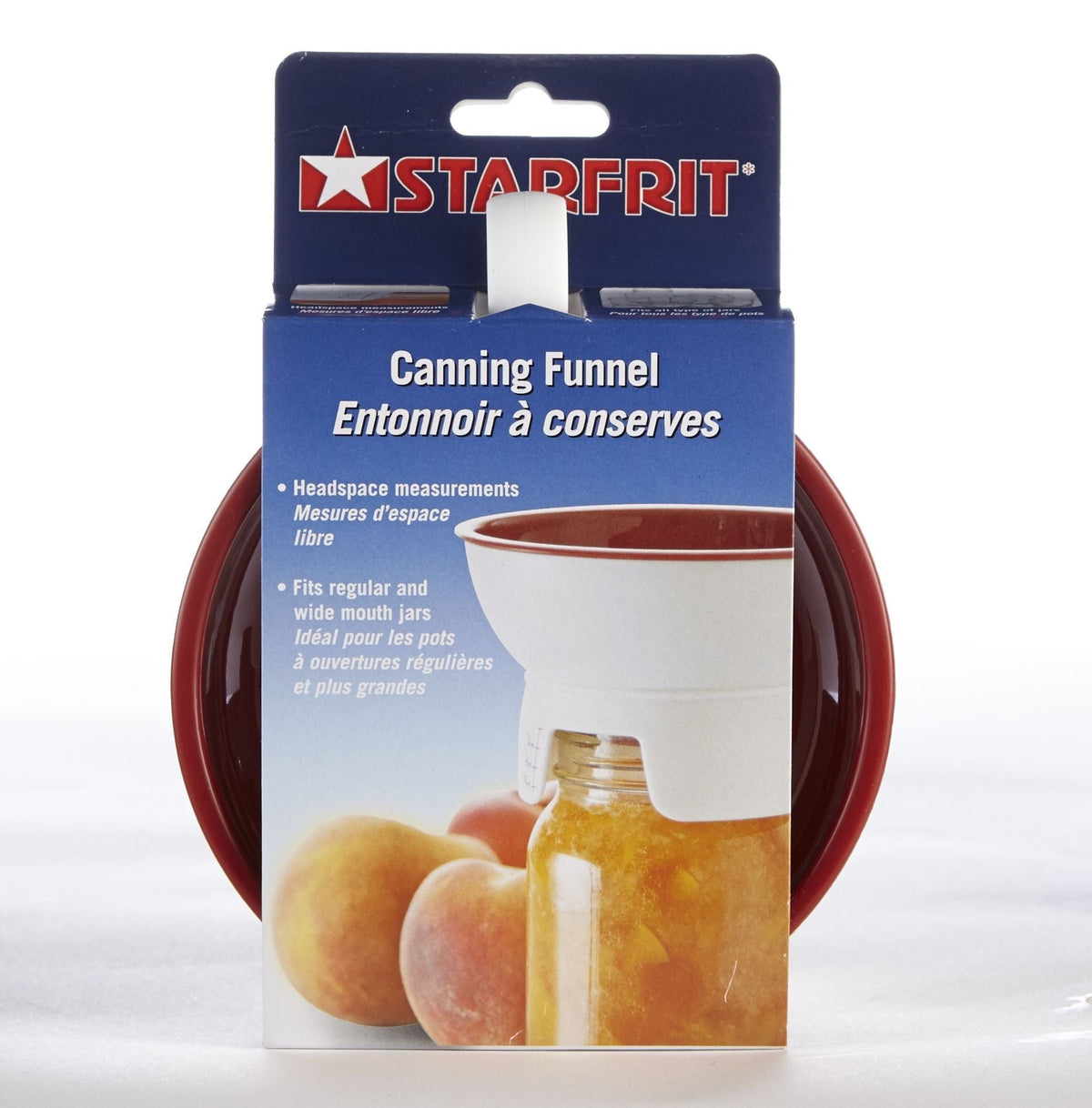 Dishwasher Safe Plastic Canning Funnel for Regular and Wide Mouth Mason Jars B1F1 - product image 1