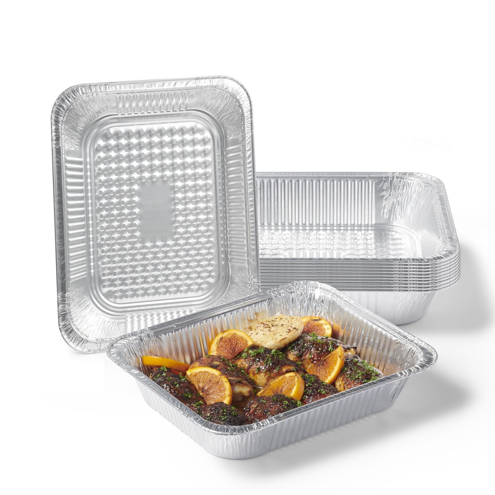 Disposable Aluminum Half Steam Table Pan, 10-pk A1H0 - product image 4