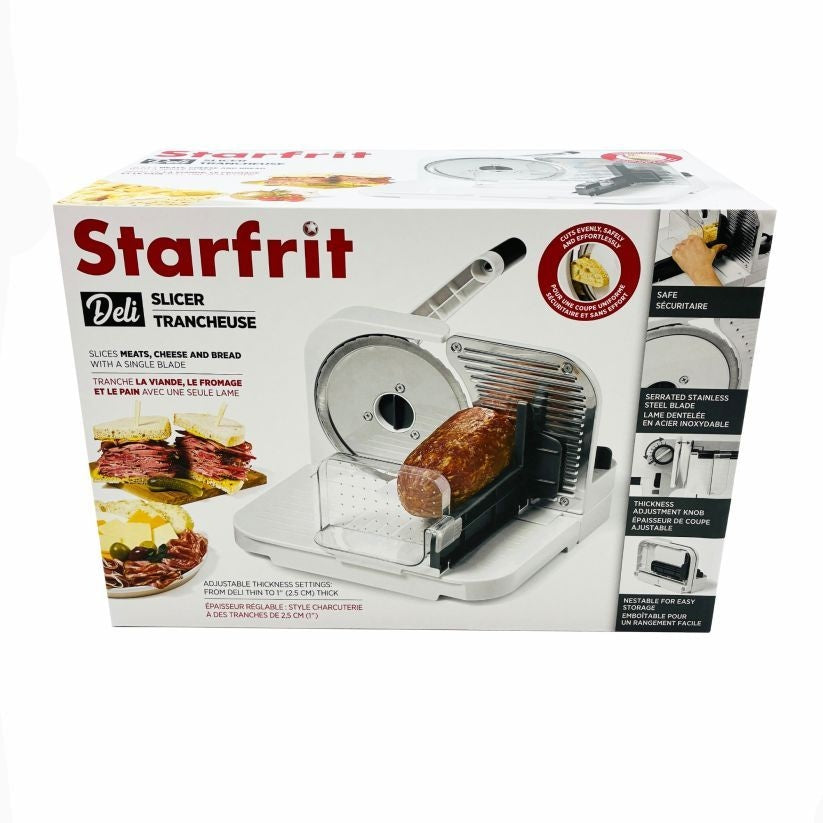 Manual Deli Slicer with Stainless Steel Blade P4C0 - product image 1