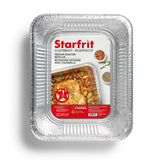 Medium Disposable Aluminum Rack Roaster with Board Lid G4Q9 - product image 1