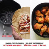 Round Non-Stick Parchment Paper Air Fryer Liner, 50-pk B5T8 - product image 3