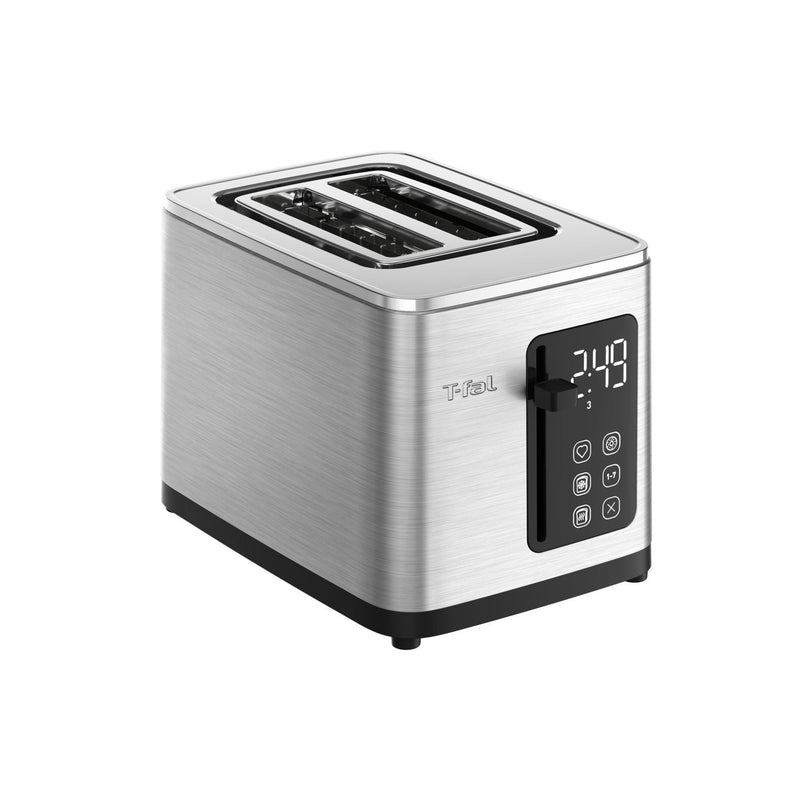 2-Slice Stainless Steel Digital Toaster, Extra wide slots, 7 Browning levels R4O6