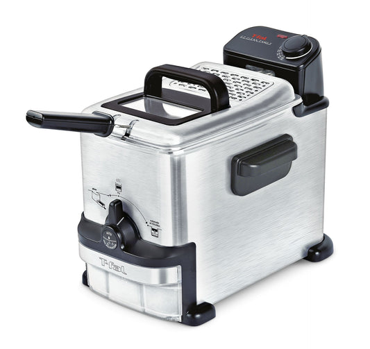 EZ Clean Pro Compact Deep Fryer with Oil Filter, Stainless Steel, 2L T9U3 - product image 1