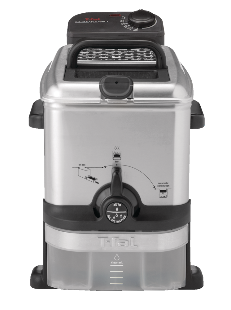 EZ Clean Pro Compact Deep Fryer with Oil Filter, Stainless Steel, 2L T9U3 - product image 2