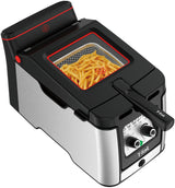 Odorless Deep Fryer, Stainless Steel, 3.5-L J2P1 - product image 3