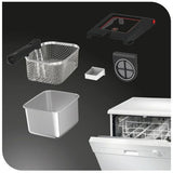 Odorless Deep Fryer, Stainless Steel, 3.5-L J2P1 - product image 5