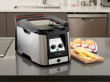 Odorless Deep Fryer, Stainless Steel, 3.5-L J2P1 - product image 8