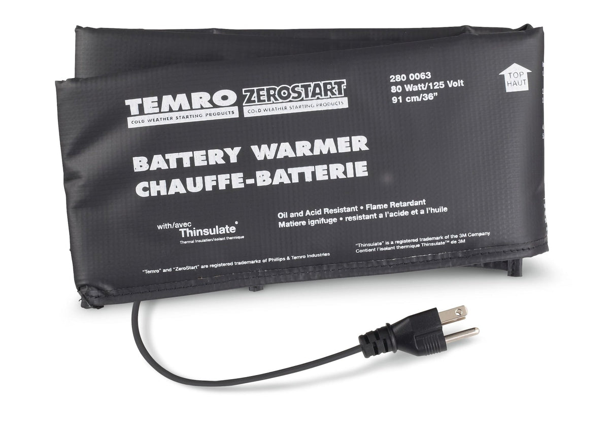 Zerostart 2800063 Battery Warmer/Blanket, 80W, 36-in D2K0 - product image 1