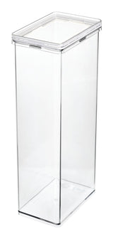 The Home Edit x iDESIGN Clear Plastic Pasta Storage Canister Container with Airtight Lid P2C9 - product image 1