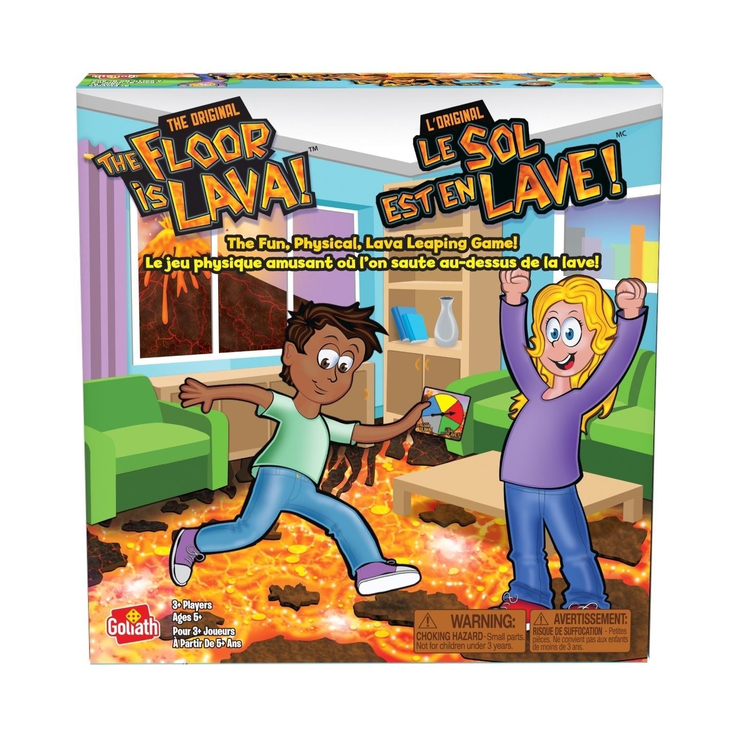 The Original The Floor is Lava Bilingual Family Game, Ages 5+ R5P9 - product image 1