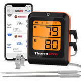 2-Probe Digital-Read Bluetooth Wireless Food & Meat Cooking Thermometer with Backlight Display & Rechargeable Battery A8Z5 - product image 1