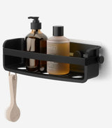 Flex Adhesive Shower Caddy Organizer Bin, Black A2Y0 - product image 1