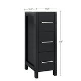 Vanity Art Brescia Vanity Side Cabinet, 12-in J4L2 - product image 1