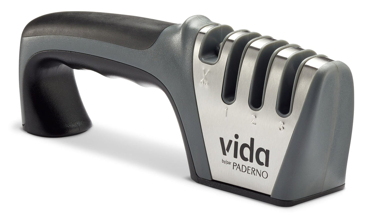 4-in-1 Knife & Shear Sharpener with Ergonomic Grip T5Q9 - product image 1