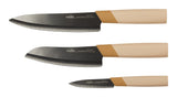 Black Ceramic Knife Set, 3-pc H9K5 - product image 1