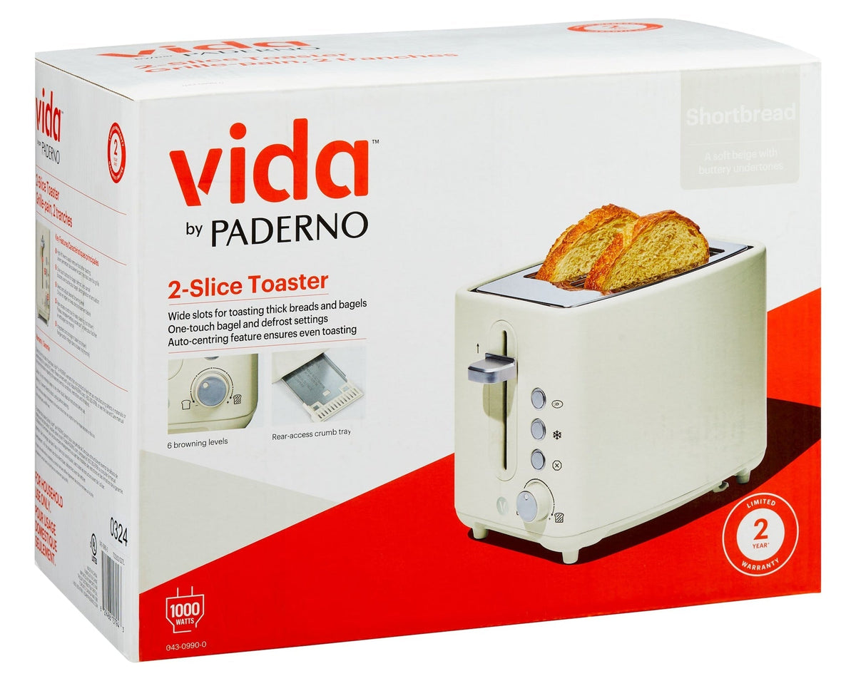 Colour Series 2-Slice Toaster with 3 Settings, Shortbread Z4H2 - product image 4