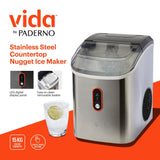 Countertop Soft Nugget Ice Maker, 33-lb Ice/Day, Stainless Steel V4A8 - product image 5