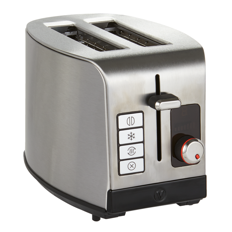 Digital Stainless Steel Toaster, 2-Slice D9Z9