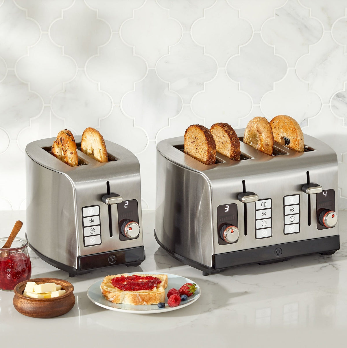 Digital Stainless Steel Toaster, 4-Slice A2D7 - product image 8