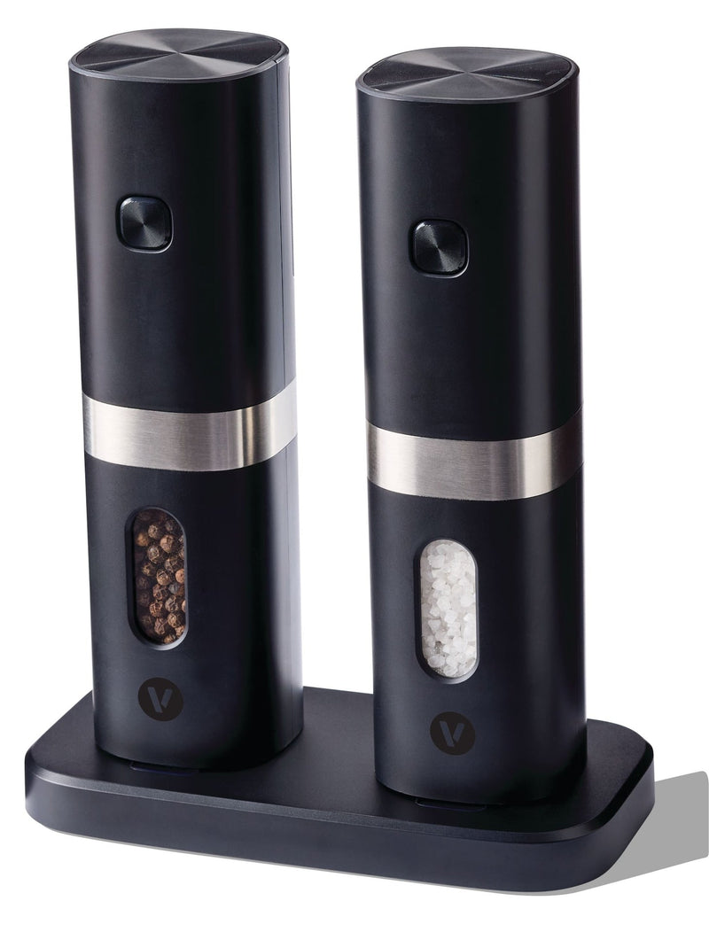 Electric Salt & Pepper Mill Set, 19.4-cm P5E6