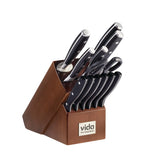 Japanese Steel Knife Block Set, Ergonomic Grip, 14-pc V5H1 - product image 1