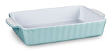 Large Rectangular Ceramic Baking Dish, Blue T9V6 - product image 1