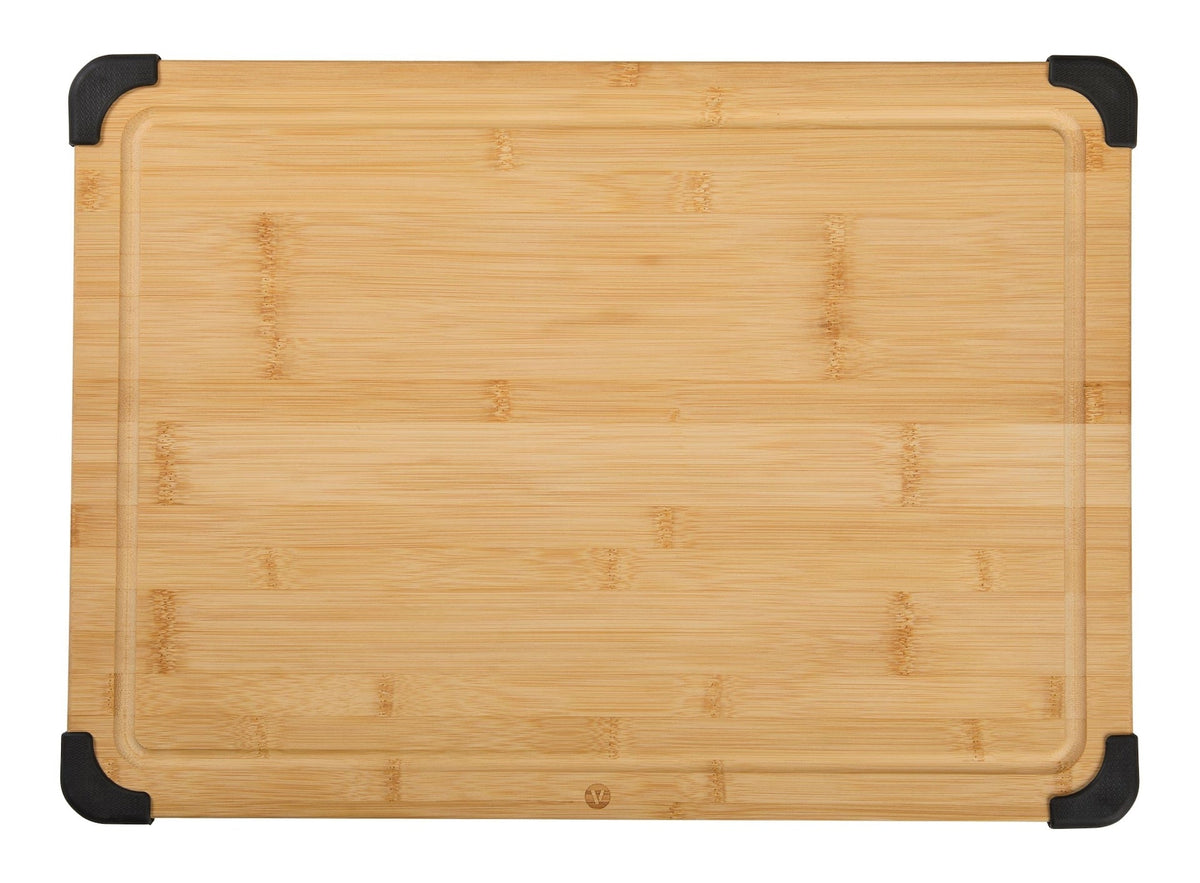 Non-Slip Bamboo Cutting Board, 15x21-in I9I7 - product image 1