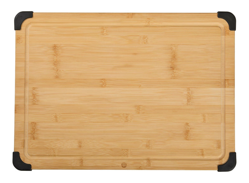Non-Slip Bamboo Cutting Board, 15x21-in I9I7