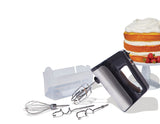 Variable Speed Hand Mixer with Storage Case, Includes Attachments, Black L8V6 - product image 2