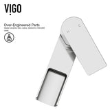 Amada Single Handle Vessel Single Hole Bathroom Sink Faucet, WaterSense Certified, Chrome Y7S8 - product image 4