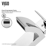 Duris Single Handle Single Hole Bathroom Sink Faucet, WaterSense Certified, Chrome O7M1 - product image 3