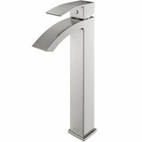 Duris Vessel Single Handle Vessel Sink Bathroom Faucet with Deck Plate, Brushed Nickel D8N6 - product image 2