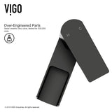 Ileana Single Handle Single Hole Bathroom Sink Faucet, WaterSense Certified, Matte Black Y6A9 - product image 6
