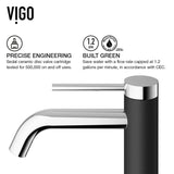 Lexington Single Handle Vessel Sink Bathroom Faucet with cFiber© Body, Chrome J9O3 - product image 4