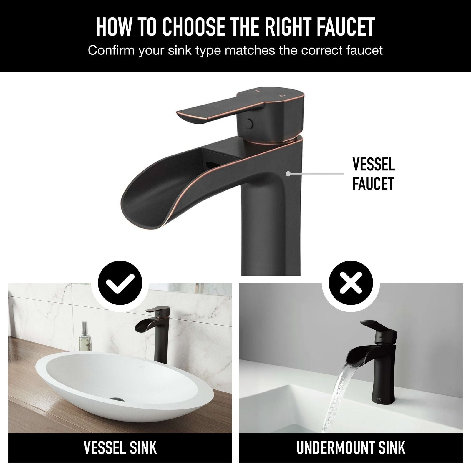 Niko Single Handle Vessel Single Hole Bathroom Sink Faucet with Pop-up Drain, Antique Rubbed Bronze X3W0 - product image 6