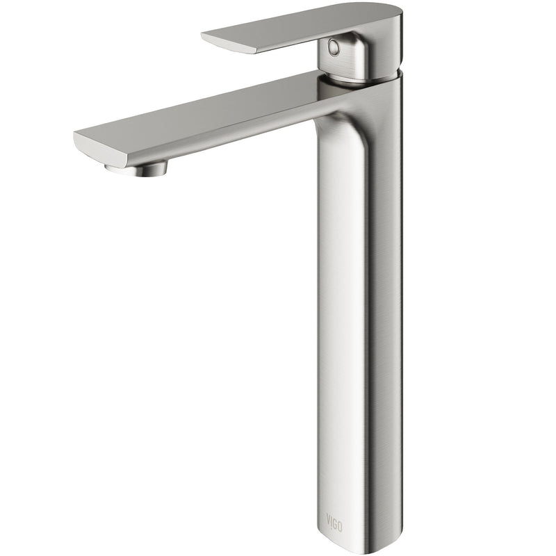 Norfolk Single Handle Vessel Bathroom Sink Faucet, WaterSense Certified, Brushed Nickel P3C7