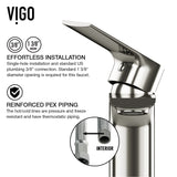 Norfolk Single Handle Vessel Bathroom Sink Faucet, WaterSense Certified, Brushed Nickel P3C7 - product image 5