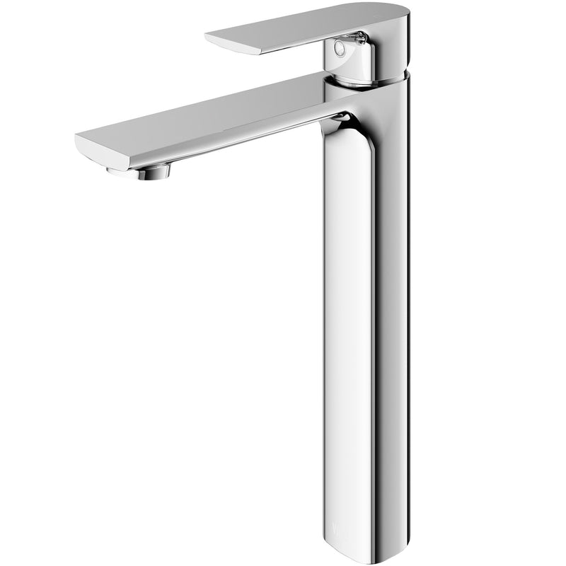 Norfolk Single Handle Vessel Single Hole Bathroom Sink Faucet, WaterSense Certified, Chrome I7J2