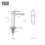 Norfolk Single Handle Vessel Single Hole Bathroom Sink Faucet, WaterSense Certified, Chrome I7J2 - product image 3