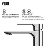 Norfolk Single Handle Vessel Single Hole Bathroom Sink Faucet, WaterSense Certified, Chrome I7J2 - product image 8