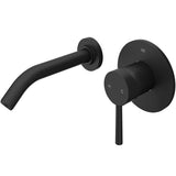 Olus Single Handle Wall Mount Bathroom Sink Faucet, WaterSense Certified, Matte Black Y1U2 - product image 1