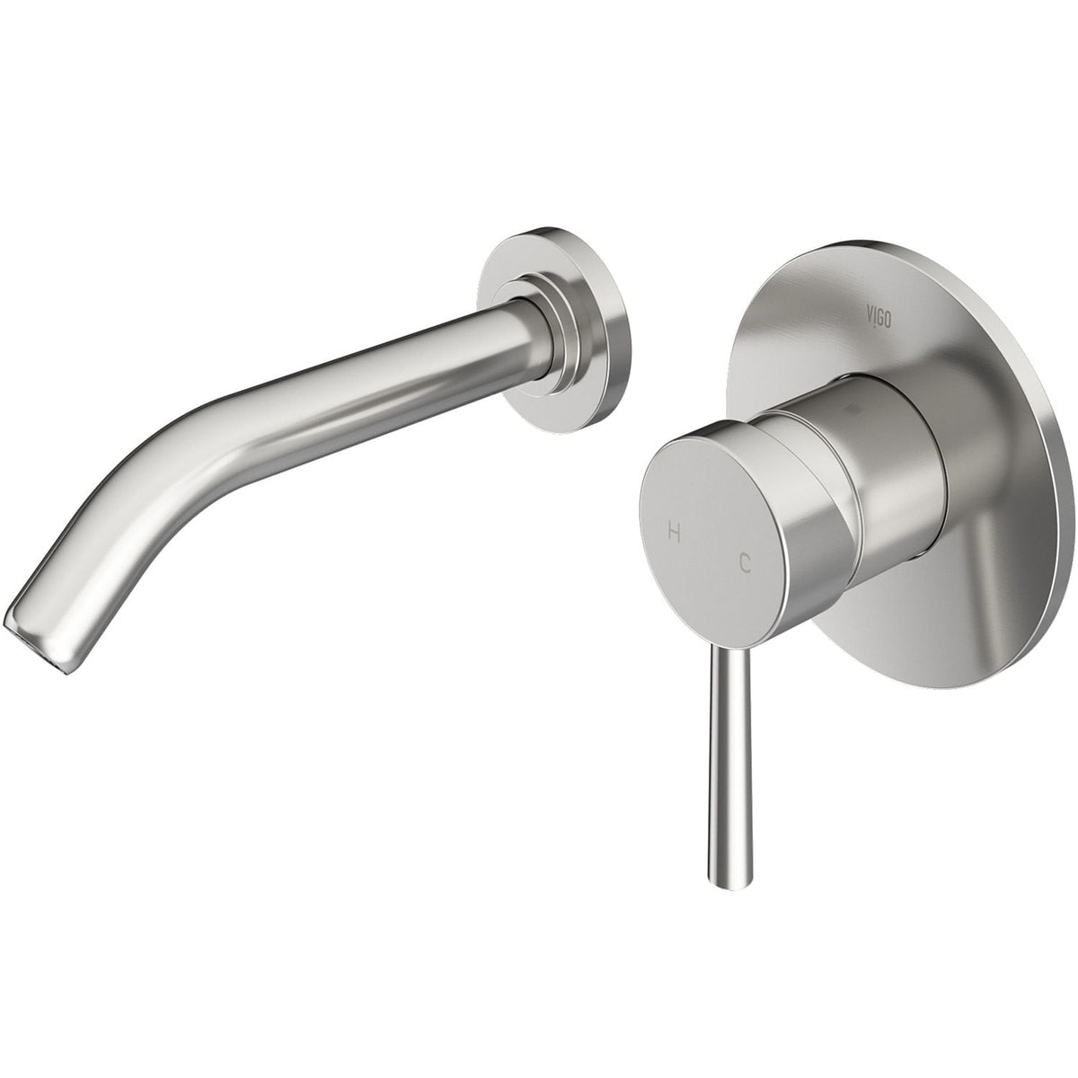 Olus Wall Mount Bathroom Faucet, WaterSense Certified, Brushed Nickel Y9V8 - product image 1