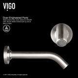 Olus Wall Mount Bathroom Faucet, WaterSense Certified, Brushed Nickel Y9V8 - product image 4
