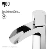 Paloma Single Handle Single Hole Bathroom Sink Faucet, WaterSense Certified, Chrome L5T0 - product image 7