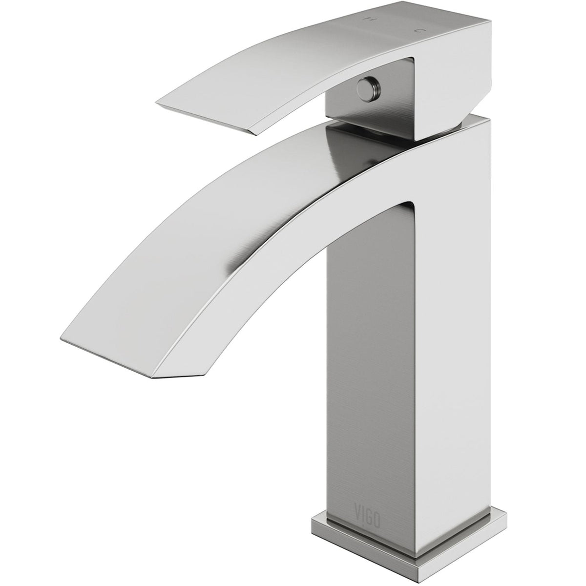 Satro Single Handle Single Hole Bathroom Sink Faucet, WaterSense Certified, Brushed Nickel S9H4 - product image 1