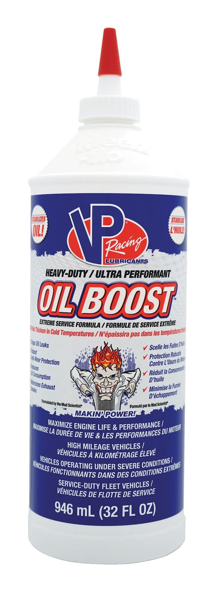 Racing High-Mileage Heavy-Duty Oil Boost, 946-mL T2D2