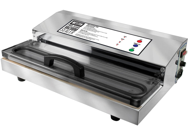 Pro-2300 Stainless Steel Commercial Grade Double Piston Pump Vacuum Sealer, Silver R0H6