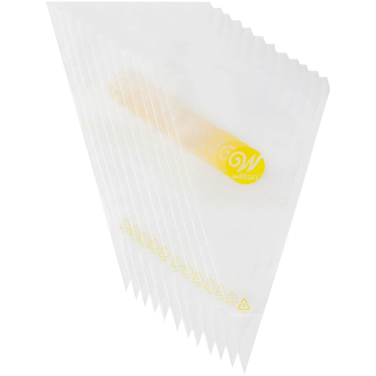 Disposable Piping Decorating Bag, Clear, 12-pk, for Baking/Cake Decoration L3S5 - product image 1