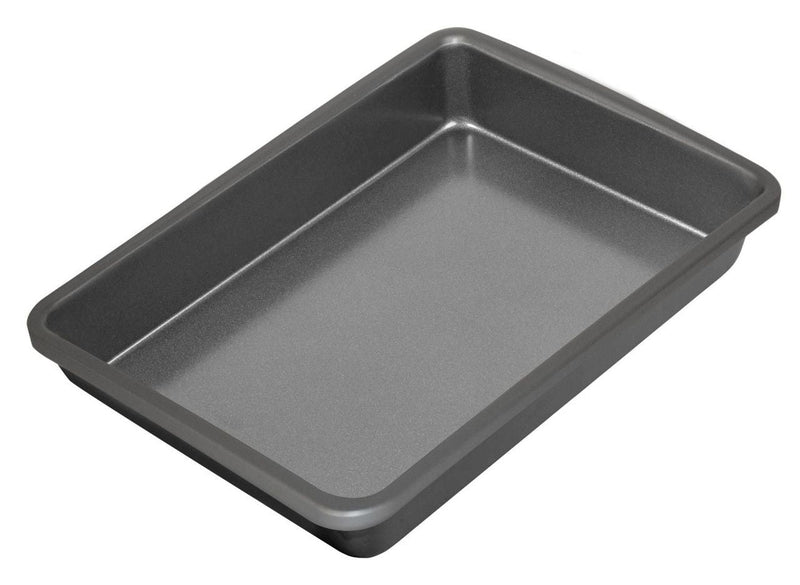 Grey Non-Stick Oblong Baking Pan, 13x9x2-in F7O3