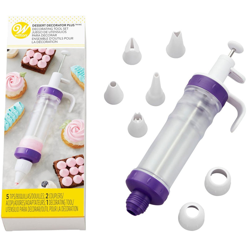 Plastic Dessert Decorator Plus Decorating Tool Set, 8-pc R3V0
